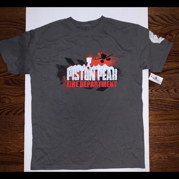 disney fire department shirt